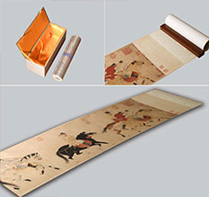 汉寿馆藏书画复制博物馆书画复制服务